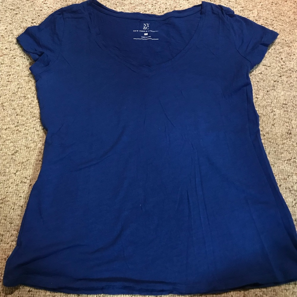 Plain Blue T-shirt